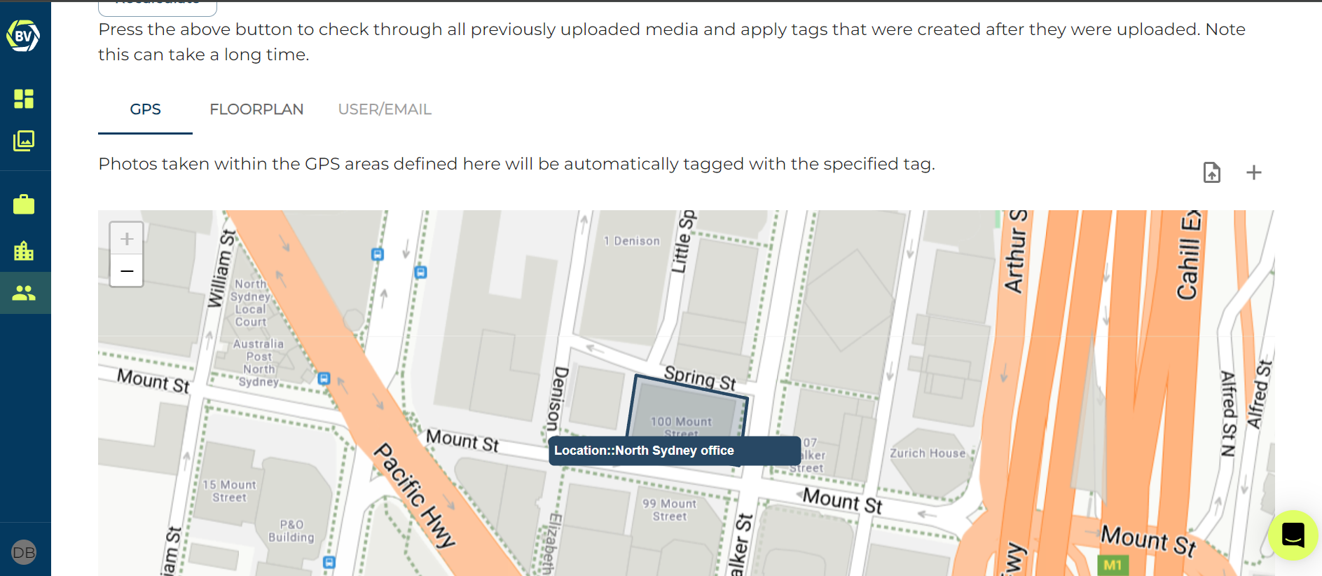 Step 1: setting up geotagging