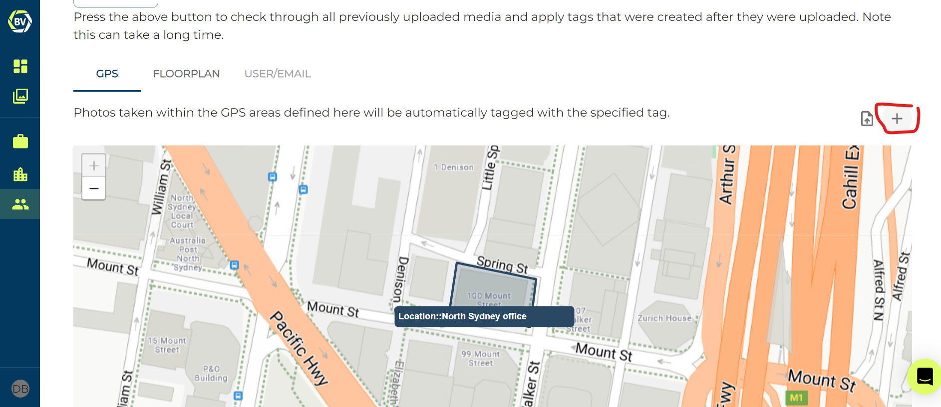 Step 2: setting up geotagging