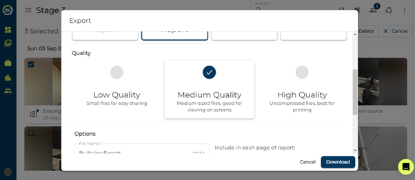 Step 3: Reports